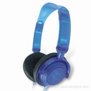 Wired Computer Headphone with 2.0m Cord Length and 3.5mm Stereo Plug